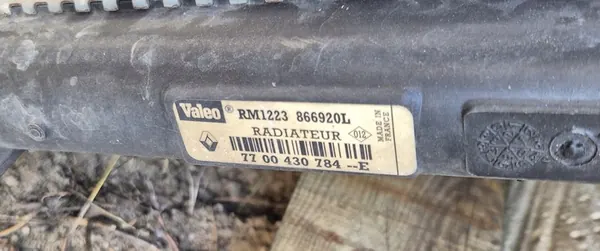 Radiador de agua con ventilador Clio II 1.2 7700430784E image 3