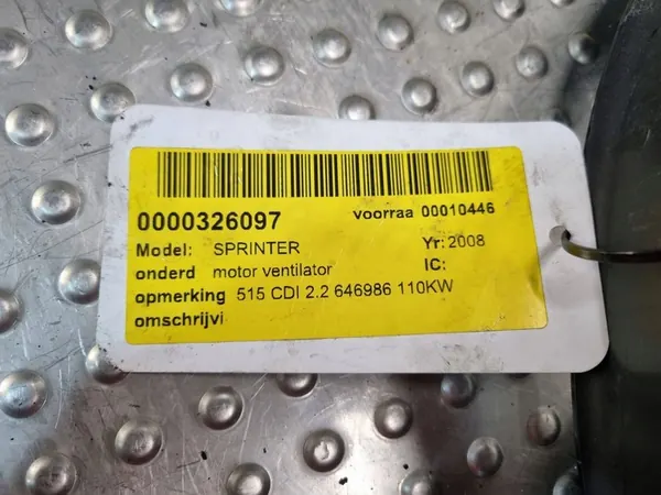 WISKO FLÄKTKOPPLING 076121301A MERCEDES SPRINTER W906 image 3