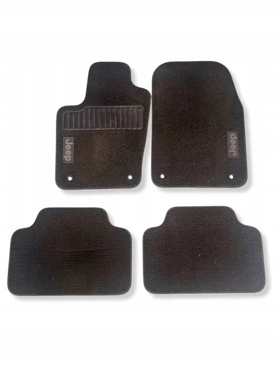 Jeep Grand Cherokee WK2 Velourmattor OEM 1TC33TRM Brun image 2