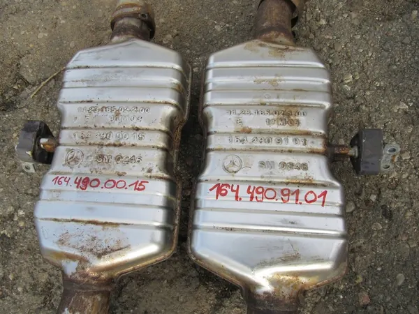 Silencieux centraux Mercedes-Benz ML W164 A1644900015 image 6