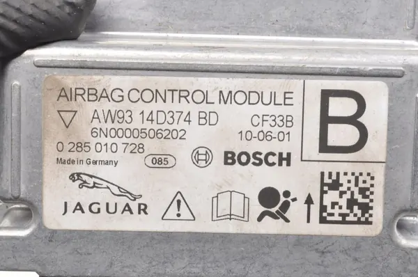 Jaguar XJ X351 Airbag-moduuli OEM AW9314D374BD image 3