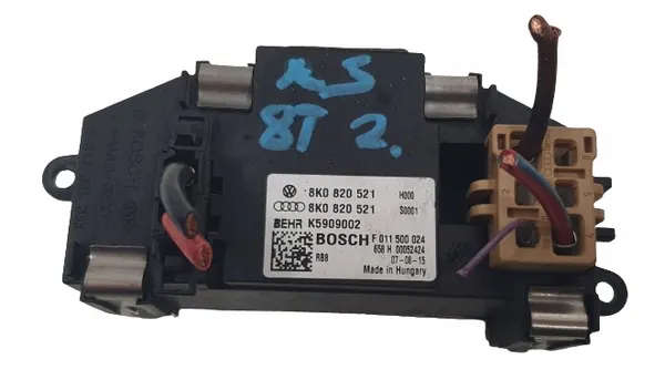 Puhallinvastus OEM 8k0820521 4car Audi A5 8T image 2