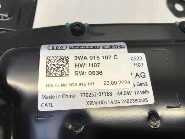 Audi OE Accu 3WA915107C voor A3 8Y Lift 1.5 eTSI image 7