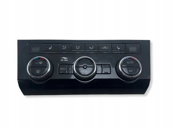 Panneau climatisation Skoda Superb OEM 3V0907044CS image 2