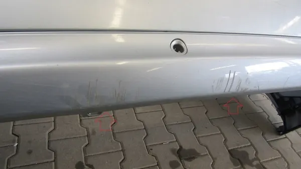 Parachoques trasero Mercedes S211 EVO SPORT KOMBI LIFT A2118801183 image 5