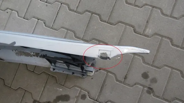 Parachoques trasero Mercedes S211 EVO SPORT KOMBI LIFT A2118801183 image 7