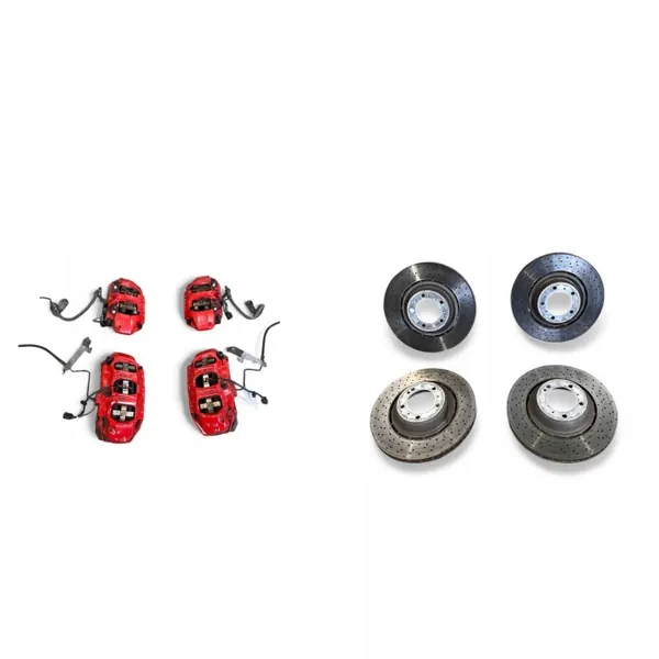 Conjunto discos e pinças travão Porsche 911 991 2018 9P1615105L image 2
