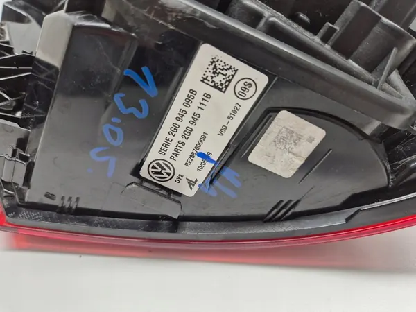 VW POLO VI 2G Luz Trasera Izquierda LED Original 17-21 image 6