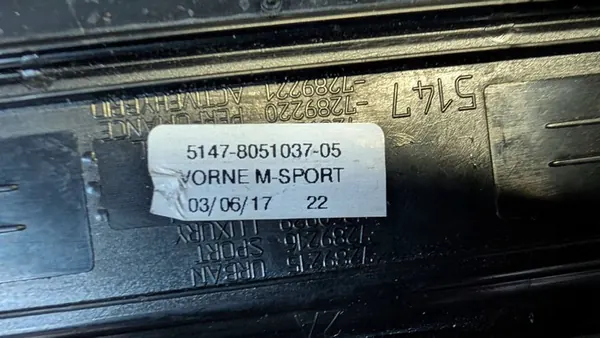 BMW 4 F36 Gran Coupe 2015 Türschwelle image 5