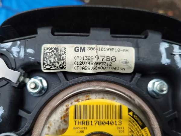 OEM 13301067 Opel Astra J Airbag del Salpicadero image 9