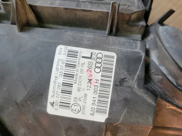 AUDI TT TTS 8J0 06-14 Lámpara Xenón Izquierda image 7