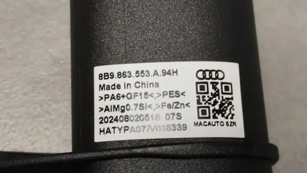 Store de coffre Audi A5 B10 Break OEM 8B9863553A image 7