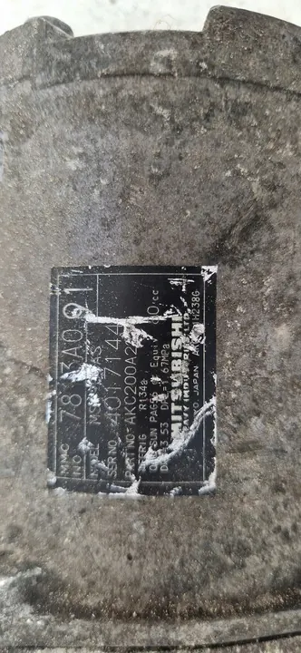 Compresseur de climatisation Mitsubishi Outlander 2.0 D AKC2200A221 image 2