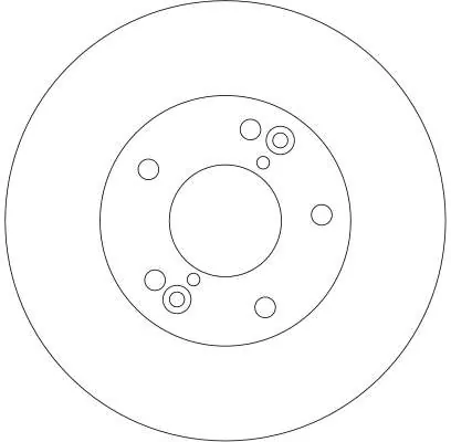 Käytetty jarrulevy OEM DF4292 Hyundai XG:lle 99-05 image 3