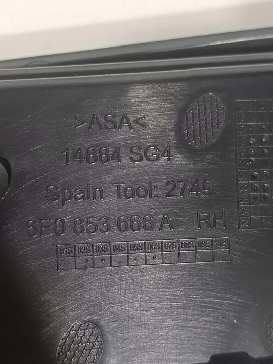 SEAT IBIZA V Griglia Paraurti Anteriore Sinistra Destra 6F0853666A image 3