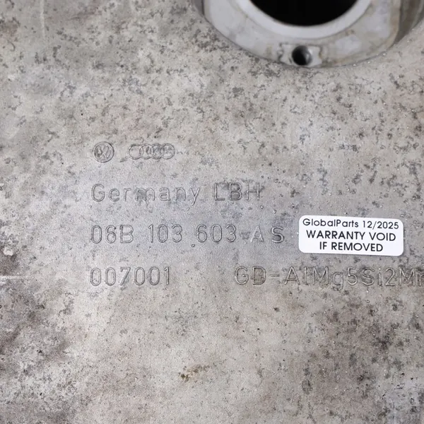 Audi A4 B7 A6 C6 Motorolja Panna 2.0 TFSI 06B103601CG image 4