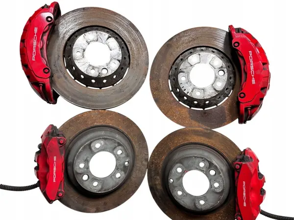 Bremscheiben & Bremssattel Set Porsche Cayenne OEM 7P5615105BD image 2
