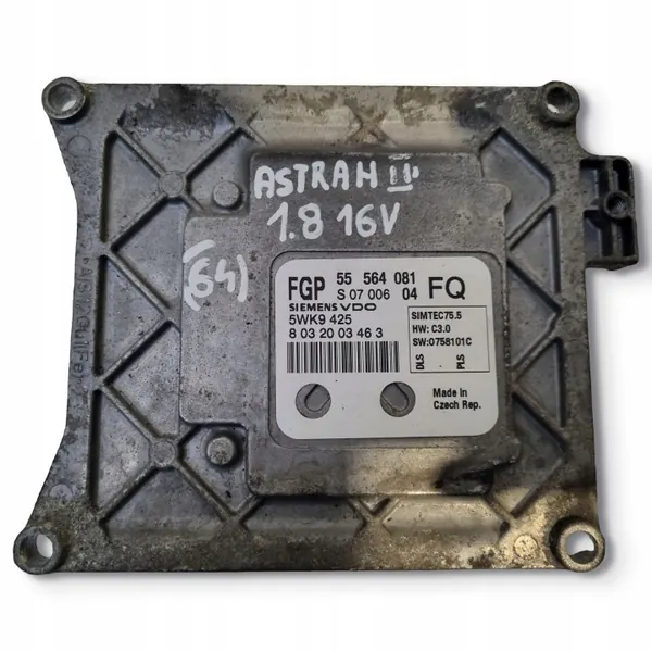Unidad de Control Motor ACR 55564081 para Opel Zafira B 1.8 image 3