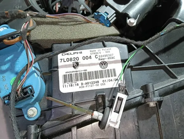 Porsche OE 7L0820004C Chauffage Arrière 2004-2010 image 6