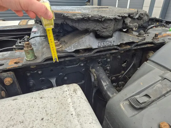 Plaque de base de selle 2,5 cm MAN TGX TGS Euro 6 image 1