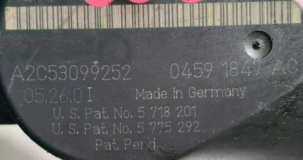 Spjällhus OEM 04591847AC för 5.7 HEMI image 3