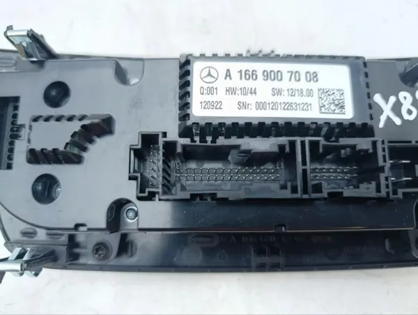 Interrupteur ventilateur AC OEM A1669007008 Mercedes-Benz GL 2013 image 5