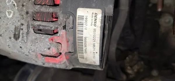 Peugeot 207 Generaattori 2006 1.4L OEM 9665067980 image 5