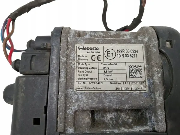 Mercedes hulpverwarming OEM A9608303461 - Gebruikt image 4