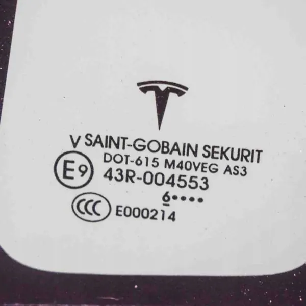 Vitre Arrière Gauche Tesla Model X OEM AS3 - Occasion image 6