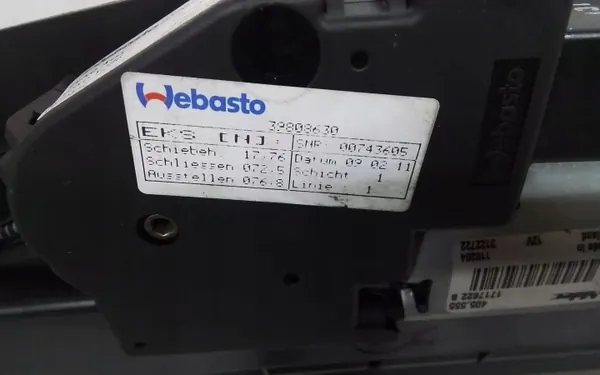 Teto solar usado OEM 39808630 para Volvo S60 II image 4