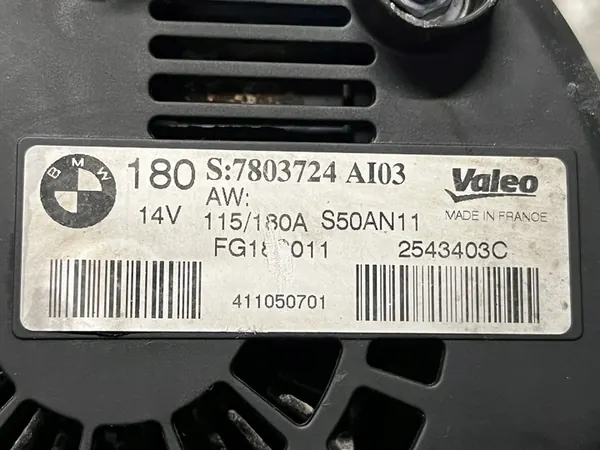 ALTERNATORI BMW X5 E70 3.0D 245HV N57 7803724 image 6