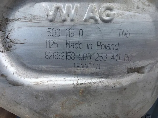 Silencieux Échappement OEM 5WA253611C Audi A3 8Y image 9