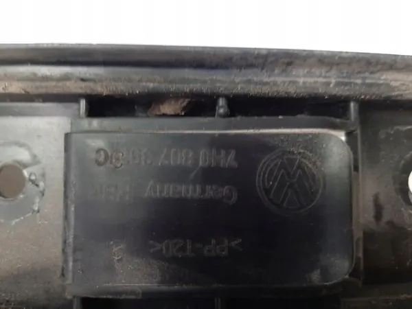 VW TRANSPORTER T5 Deslizamento de montagem do para-choque traseiro esquerdo 7H0807393C image 3