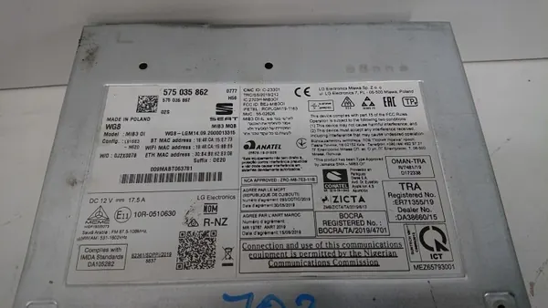 Système de navigation SEAT OE 5FA035862 pour Ateca/Leon image 3
