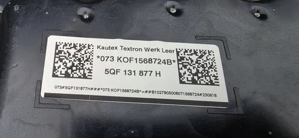 AdBlue-tank OEM 5QF131877H för VW Tiguan/Kodiaq image 3