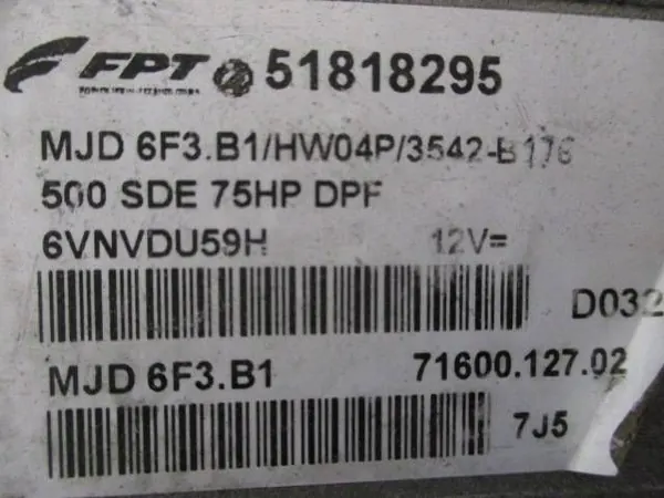 FIAT 500 1.3 JTD Unité de Contrôle Moteur image 5