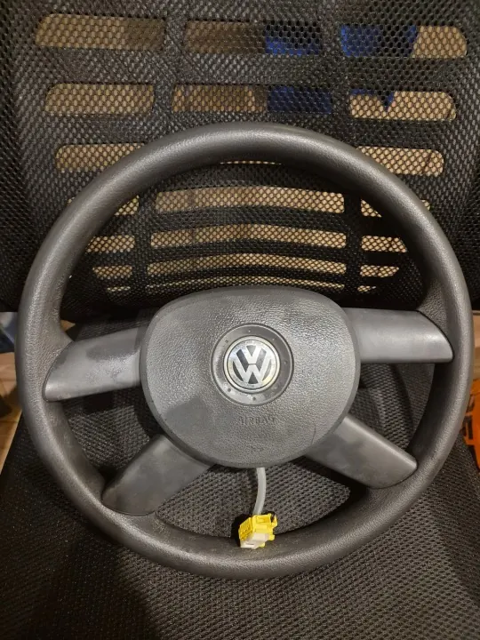 Ohjauspyörä + Airbag Nahka VW Golf V 05- OEM image 2