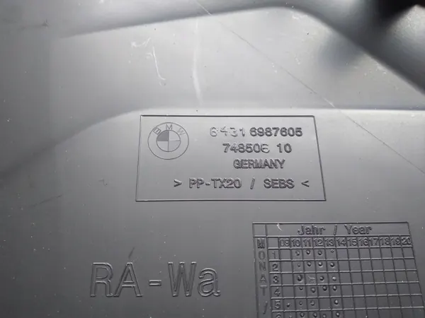Pare-soleil BMW OE OEM 7203124 - État utilisé image 8