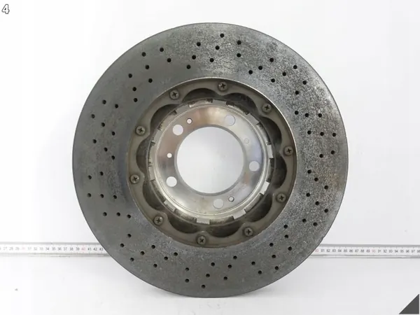 Porsche keramisk bromsskiva höger fram 350x34mm OEM 99635103204 image 5