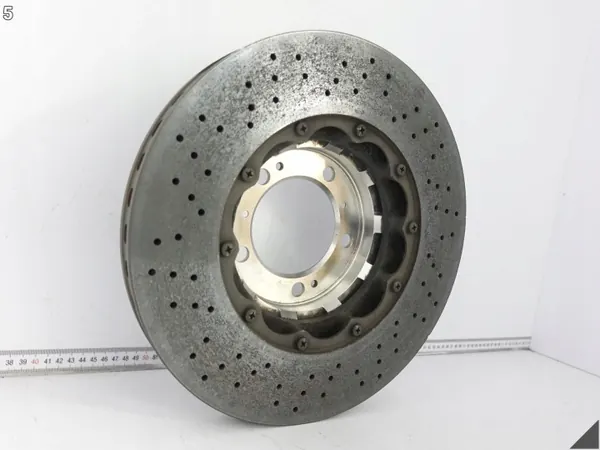 Porsche keramisk bromsskiva höger fram 350x34mm OEM 99635103204 image 6