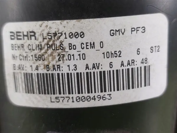 Fläktmotor Citroen OE OEM L5771000 för C5 III image 5