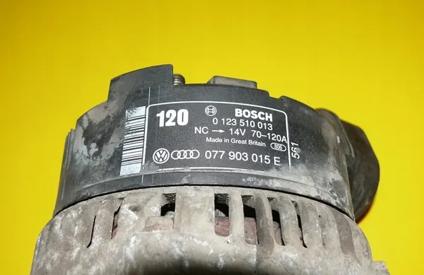 Vaihtovirtageneraattori 120A Audi A8 D2 3.7 V8 94-98r. OEM 077903015E image 2