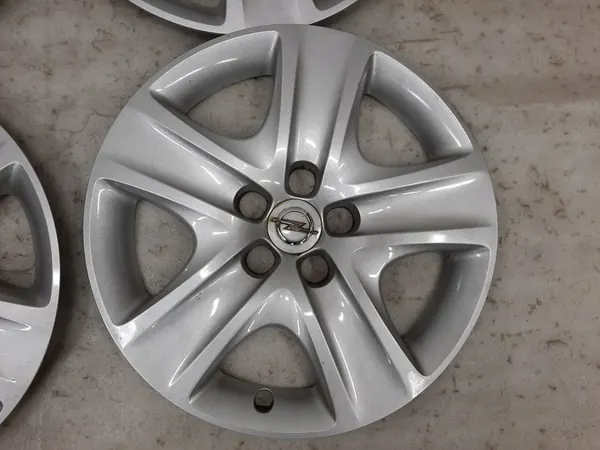 4× Calotas Opel 17" Prata image 4