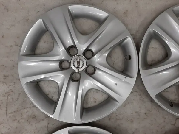 4× Calotas Opel 17" Prata image 6