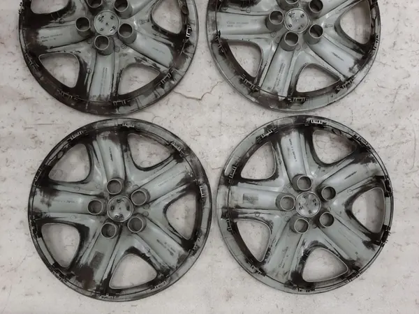 4× Calotas Opel 17" Prata image 7