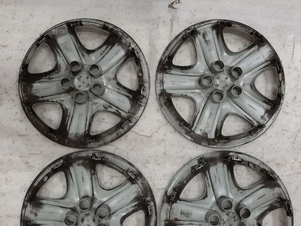 4× Calotas Opel 17" Prata image 8