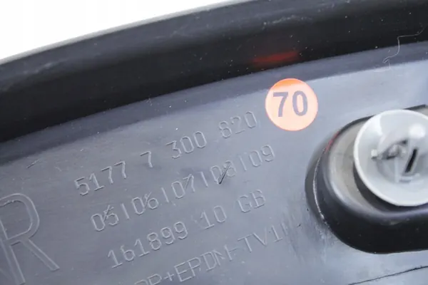 Etummaisen oikean lokasuojan suojus musta PMA MINI F55 F56 F57 image 7