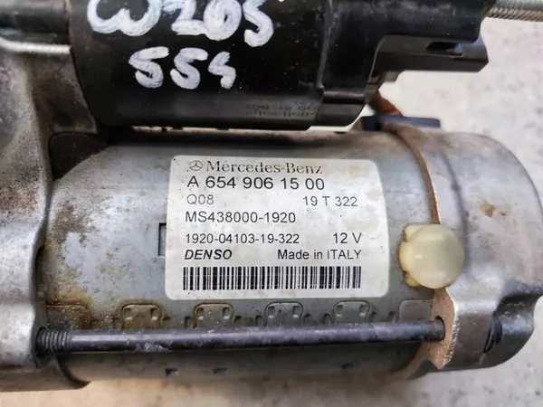 Motor de Arranque Mercedes C W205 1.6 CDI Manual A6549061500 image 2