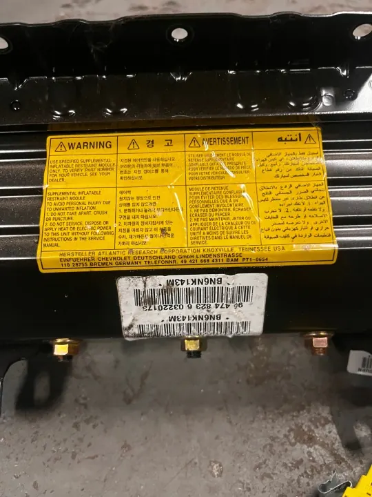 OEM CHEVROLET LACETTI PODUSZKA AIRBAG PASAŻERA Passagiersairbag image 3