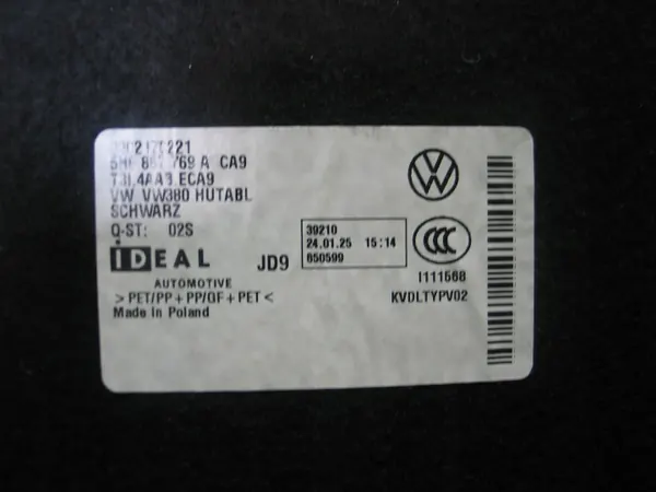 Funda de maletero usada OEM 5H6867769A VW Golf 8 image 8